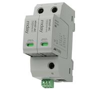 Wengart Parafoudre combiné T1+T2 SPD, MYH7-275 1+NPE, protection contre les surtensions 20-50 kA AC 275 V, protection contre la foudre avec contact de signal à distance, certifié VDE & TÜV pour