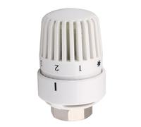 Wengart Tête Thermostatique M30 x 1,5 - Poignée de Contrôle pour Vanne de Radiateur - Tête Seule de Remplacement - Avec Protection Hors-gel - Blanc Pur - WG4005