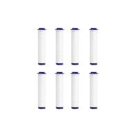 WENH Pommeau de douche à ventilateur turbo à économie d'eau Pommeau de douche à main haute pression Hélice Pression d'eau réglable Buse de bain à effet pluie(8 pack filter)