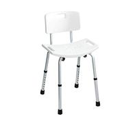 WENKO 20926100 Secura Tabouret pour Salle de Bain 33,5 x 14 x 58 cm