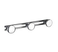 WENKO 22752100 Barre de 3 patères, Basic, Acier Inoxydable, Brillant, 42 x 6 x 6 cm