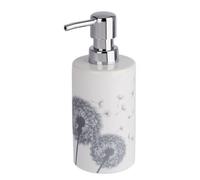 Wenko 22832100 Distributeur De Savon Astera, 0,36 Litres, Céramique, 8,5 X 18 X 7 Cm