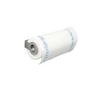 WENKO Support rouleau papier Cerri en inox | Porte essuie tout mural élégant et pratique pour la cuisine | Installation facile et dimensions ajustables de 21 à 33 cm | Métal inox argenté