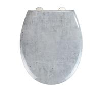 Wenko Abattant WC Concrete - Duroplast