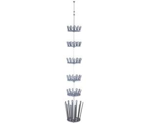 Wenko Achilles organisateur pour chaussures 30x30x300 cm gris 6200090100