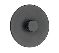 WENKO Adaptateur Turbo-Loc® Noir - Fixer sans percer de Trous, Plastique, 6 x 1.4 x 6 cm, Noir