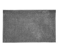 WENKO Allstar Tapis de Bain en Chenille Anthracite 50 x 80 cm