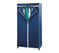 WENKO Armoire-penderie Air - toison respirante, Polypropylène, 75 x 150 x 50 cm, Bleu