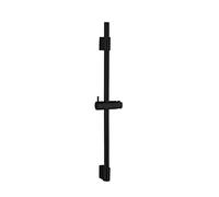 WENKO Barre de douche Classic noire Douche Salle de bain Baignoire 70 cm