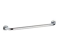 WENKO Barre Porte-Serviettes Basic 60 cm Acier INOX, Acier Inoxydable, 66 x 6 x 9.5 cm, Brillant