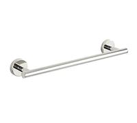 WENKO Porte-serviettes en acier inoxydable Barre pour serviette de bain 40 cm BOSIO Accessoires douche