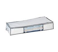 Housse Rangement Sous Vide Avec Boîte De Rangement, Soft Box Xl, 75% D'économie De Place, Protège Les Textiles De L'Humidité Et Des Mites, Plastique, 105x45x15 Cm, Blanc - Transparent - Wenko