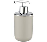 Wenko Distributeur de savon liquide Brasil – en PET incassable 320 ml – Taupe