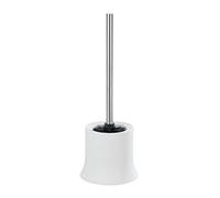 Wenko Brosse WC Basic - Posée - D 14 x H 38 cm - Blanc