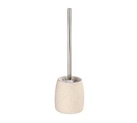 WENKO Brosse WC Goa Beige - Porte-Brosse WC, Polyrésine, 11.8 x 38.5 x 11.8 cm, Beige