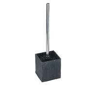 Wenko Brosse WC Slate Rock – Polyrésine à poser, Gris anthracite
