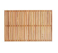 Wenko Caillebotis de baignoire Acacia FSC® 55x85 cm – Pieds antidérapants – Bois