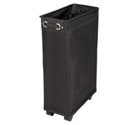 WENKO Collecteur de linge Corno noir Rangement Ordre Corbeille à linge