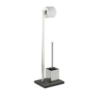 Wenko Stand WC-Garnitur, Slate Rock 18448100 /Abverkauf nur solange Vorrat reicht