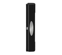 WENKO Coupe-Film Perfect-Cutter, dérouleur pour Film Alimentaire et Papier Aluminium d'une Largeur Max. de 33 cm, découpe Nette grâce à la Lame dentée en Acier Inoxydable, 38 x 5,2 x 6,7 cm, Noir