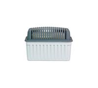 WENKO Déshumidificateur d'air | Absorbeur d'humidité 1kg | Elimine l'humidité, Anti moississure | Rechargeable | Idéal jusqu'à 15m² | DIM 23x15x15 cm | Gris