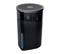 WENKO Déshumidificateur Design Drop Rechargeables 1kg |Absorbeur d'humidité | Intérieurs, Cave, Caravane| Elimine l'humidité Anti moississure Jusqu’à 3 Mois | Idéal jusqu'à 80m² | 15x23cm | Noir