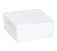 WENKO Déshumidificateur d'intérieur Cube - recharge de 500 g au parfum d'orange, Chlorure de calcium, 10 x 5 x 10 cm, Blanc