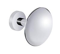 WENKO Design Crochets muraux Chrome, Zinc moulé sous Pression, 6 x 5 x 6 cm, Chromé