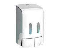 Distributeur mural de savon désinfectant WENKO 960 ml Tartas chrome salle de bain WC