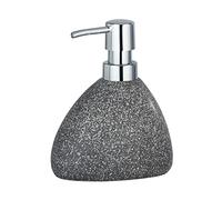 WENKO Distributeur de Savon Pion Gris céramique Distributeur de Savon Liquide Gris