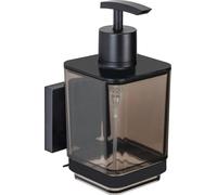 WENKO Distributeur de savon Vacuum-Loc® mod. Quadro noir, fixation sans perçage