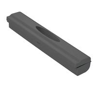 WENKO Distributeur Film Alimentaire, Distributeur Papier Aluminium, Perfect Cutter, Anthracite, 38 x 5,2 x 6,7 cm