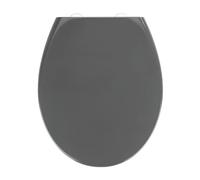 WENKO Easy-Close Siège de Toilette - Gris