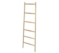 WENKO Échelle porte-serviettes ACINA Bois Support Rangement Salle de bain Douche WC Stand Déco