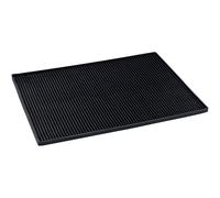 Wenko Tapis égouttoir à vaisselle Maxi 54701100 – 40 x 30 x 1 cm, Noir
