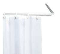 WENKO équerre barres universelles chrome ø 20 mm baignoire douche rideau coins salle de bain