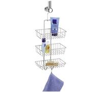 Wenko Nivala panier de salle de bain chrome 15888100