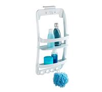 Wenko Étagère de douche universelle 8409100 en plastique 53,5 x 26 x 13 cm Blanc