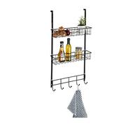 Etagère De Cuisine De Porte Gala - L. 39 X H. 75 Cm - Noir