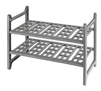 Wenko étagère de rangement Flexi 2768010100 sous évier extensible 44-82 cm x 39 cm