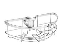 WENKO Floresta Plastique, Acier inoxydable Mural Serviteur de douche