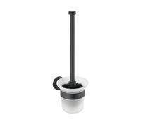 WENKO Garniture WC Brosses à WC Porte-gobelet BOSIO Black