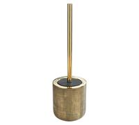WENKO Garniture WC Rivara Brosses WC Porte-balais Or Salle de bains WC Culottes