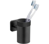 Wenko gobelet pour brosse à dents noir 26396100