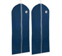 WENKO Housse vêtements Air - toison respirante, Polypropylène, 60 x 150 cm, Bleu (Lot de 2)
