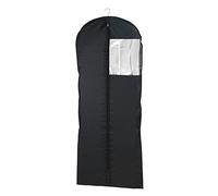 WENKO Housse vêtements Deep Black - plegable, Polyéthylène, 60 x 150 cm, Noir