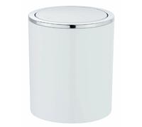 Wenko Inca Poubelle à Couvercle Oscillant 2 L Blanc