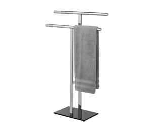 Wenko Lava portemanteau sur pied argenté 25389100