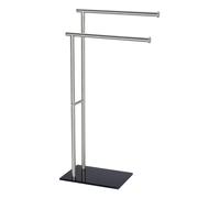 Wenko Lima portemanteau sur pied argenté 20390100