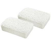 WENKO Lot de 2 recharges de 2kg pour absorbeur d'humidité | Recharges pour déshumidificateur | 2 x 2 kg recharges de Chlorure de calcium | 20,5 x 7 x 12,5 cm | Blanc